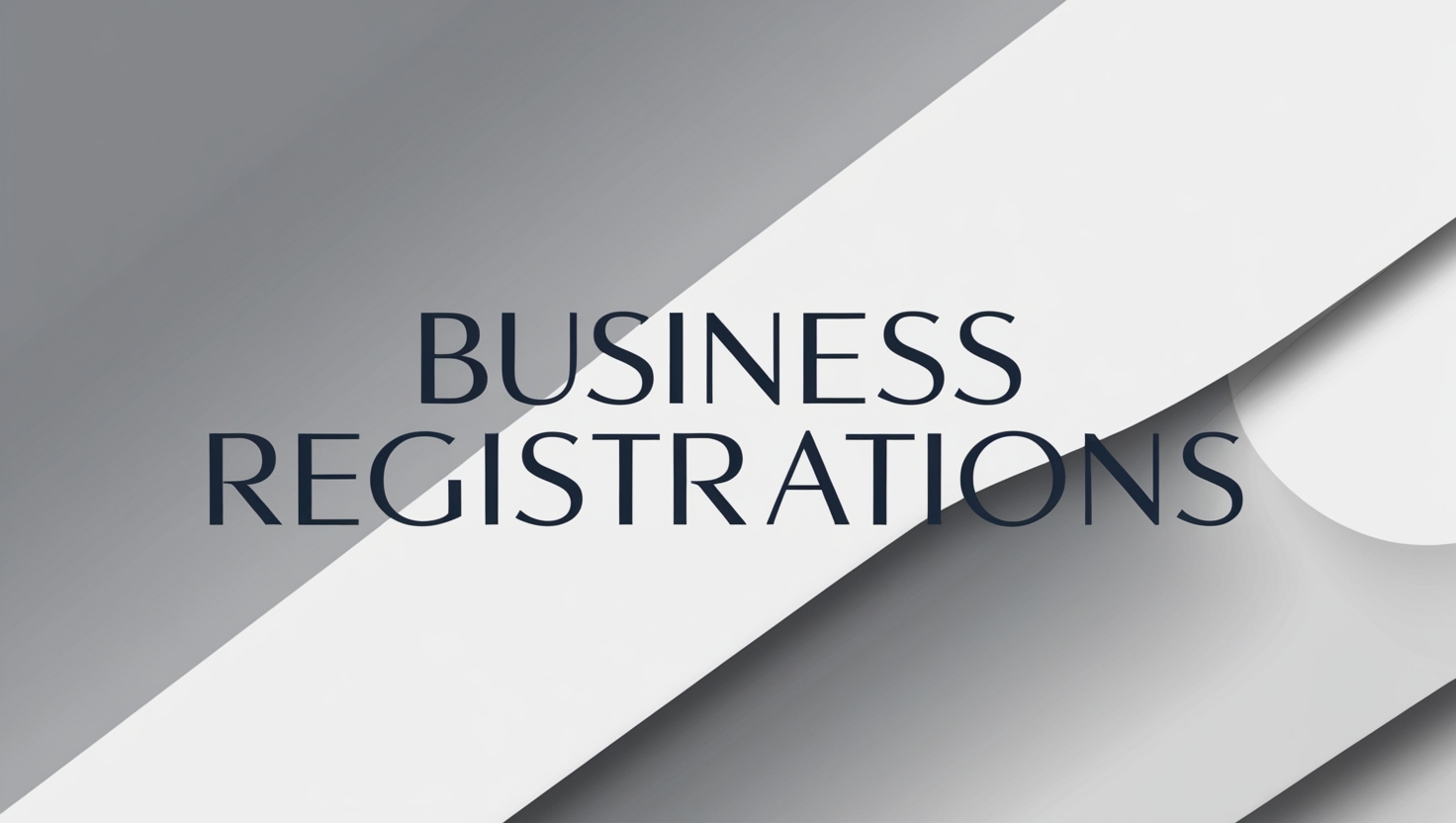 BUSINESS REGISTRATION